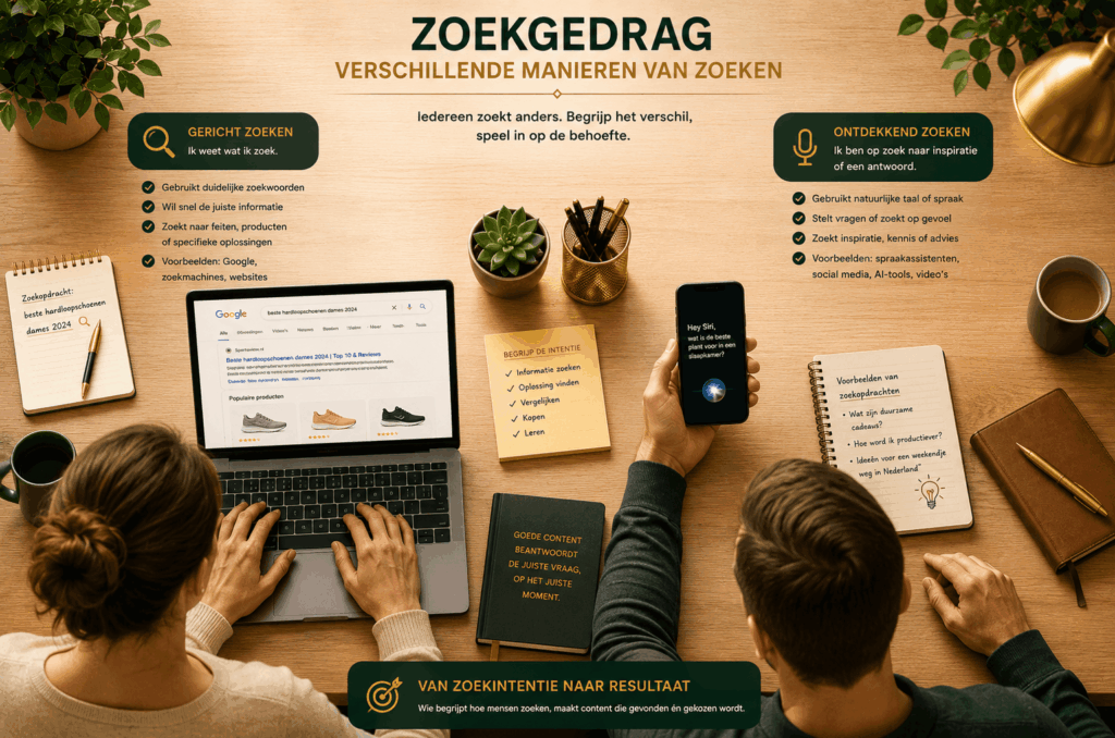 Zoeken en zoeken is niet hetzelfde